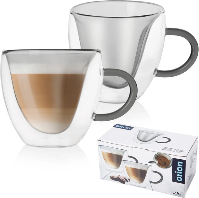 Zestaw szklanek Orion Double z podwójną ścianką 280 ml x 2 szt (8592381192501) - obraz 8