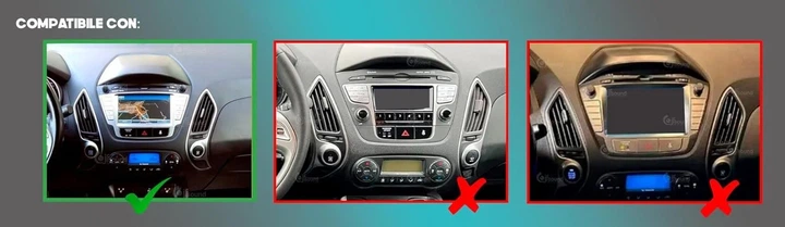 Штатная автомагнитола JFSound JF-137H5-XDC-1 для Hyundai IX35 / 7" / Сенсорная / 2/16Гб / Android 12 / Apple CarPlay / Android Auto / Bluetooth / WI-FI / GPS / USB / DAB+ Б/В b1 - изображение 2