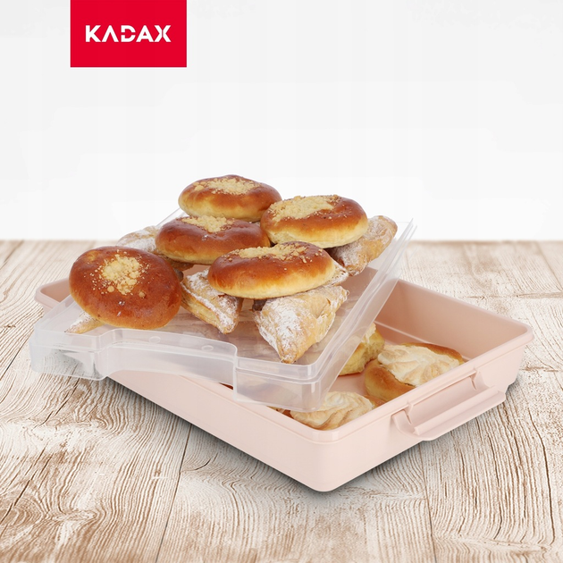 Контейнер для торта Kadax рожевий (5903699410011) - зображення 3