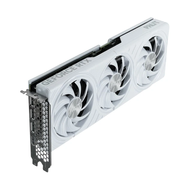 Відеокарта GeForce RTX 5070 12GB GDDR7 White OC Palit (NE75070U19K9-GB2050W) - Фото 2 Відеокарта GeForce RTX 5070 12GB GDDR7 White OC Palit (NE75070U19K9-GB2050W) - зображення 2