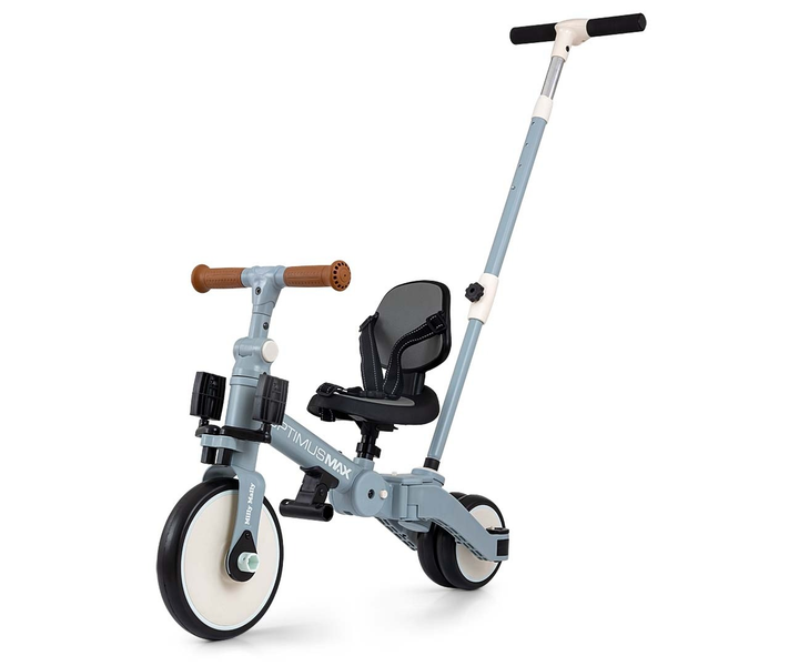 Rowerek trójkołowy Milly Mally Optimus Max Denim 5w1 6266 (5907090700238) - obraz 5
