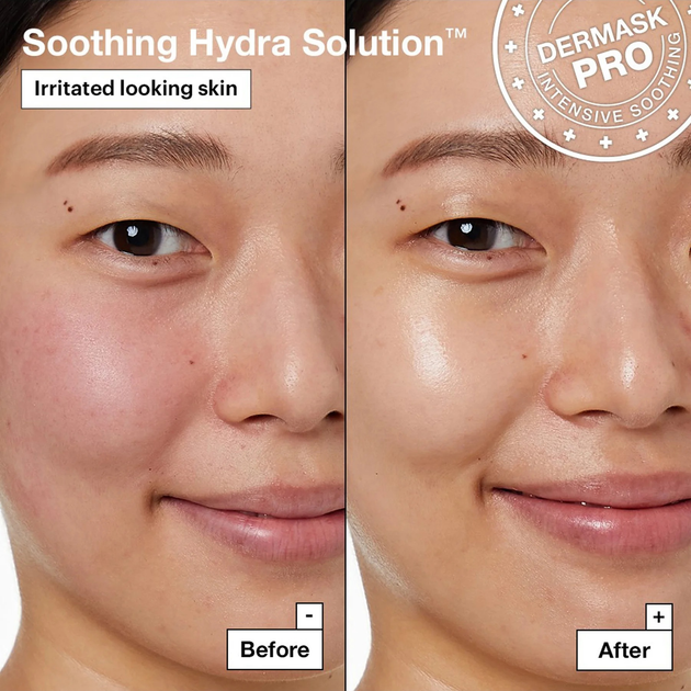 Maseczka do twarzy na tkaninie Dr.Jart+ Dermask Soothing Hydra Solution Pro 26 g 5 szt (8809844995181) - obraz 5