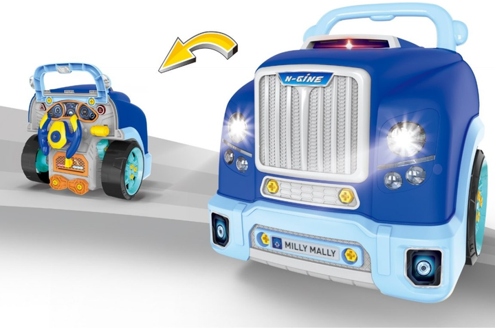 Іграшка Milly Mally N-gine Двигун для розкручування Spin-On Blue (5907090700573) - зображення 10