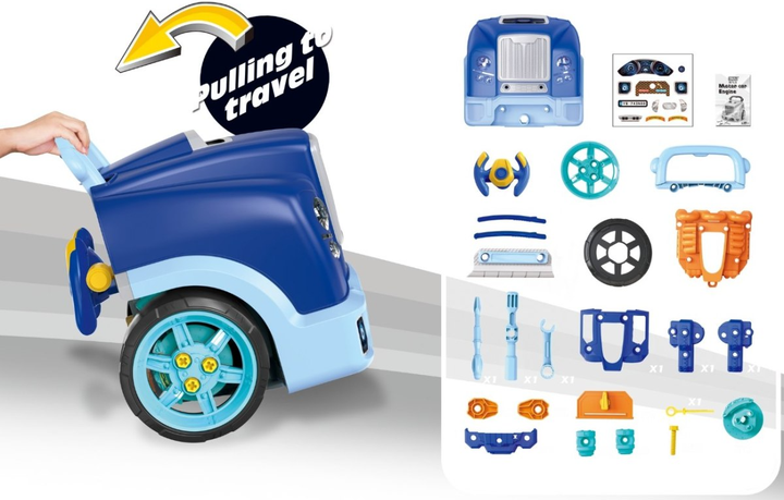 Іграшка Milly Mally N-gine Двигун для розкручування Spin-On Blue (5907090700573) - зображення 13
