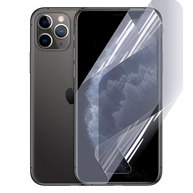 Антишпион приватная плёнка гидрогелевая для смартфона Apple iPhone 11 Pro противоударная прозрачная - Фото 1 Антишпион приватная плёнка гидрогелевая для смартфона Apple iPhone 11 Pro противоударная прозрачная - изображение 1