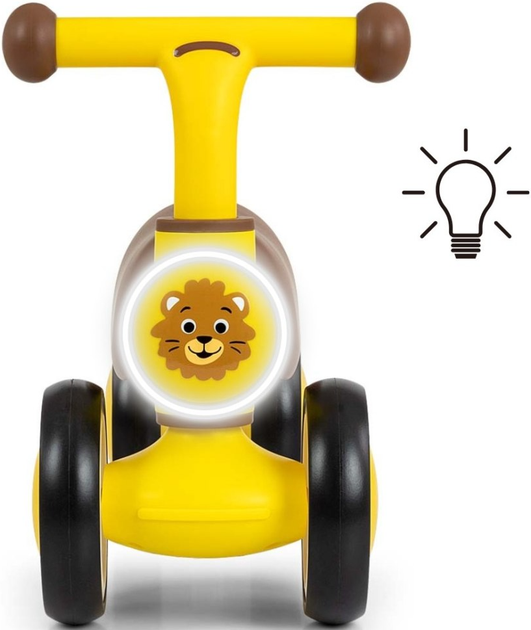 Rowerek biegowy Milly Mally York Yellow (5907090700689) - obraz 5