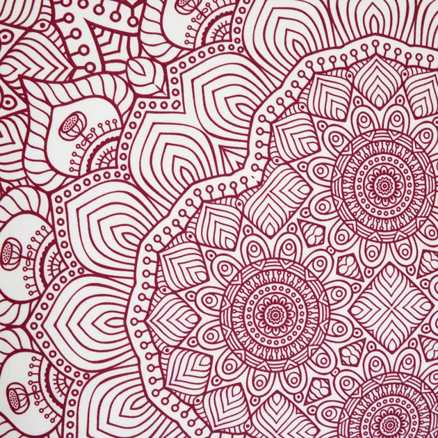 Komplet pościeli Homla Calloway Poszewka na pościel 140 x 200 cm + 1 poszewka na poduszkę 70 x 80 cm z mikrofibry i wzorem Różowy (5904183880242) - obraz 2