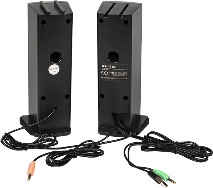 Zestaw głośników Blow MS-28 Black (66-379#) - obraz 3