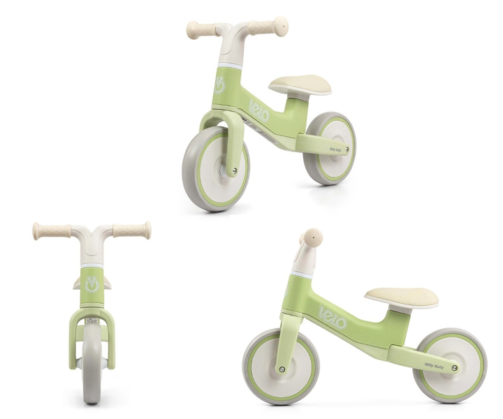 Rowerek biegowy Milly Mally Velo zielony (6348) (5907090700450) - obraz 6