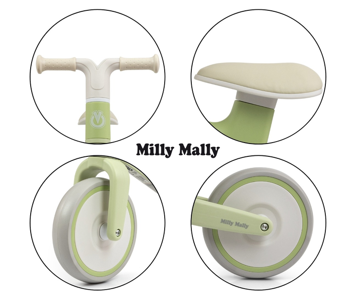 Rowerek biegowy Milly Mally Velo zielony (6348) (5907090700450) - obraz 9