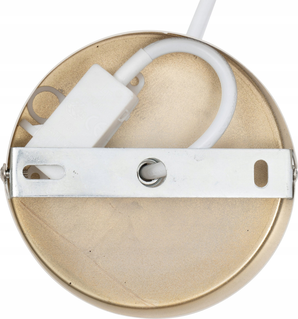 Lampa wisząca Atmosphera Savio Ø 27 cm Beżowa (96739) - obraz 6