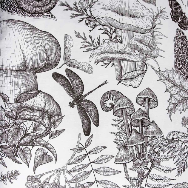 Komplet pościeli Homla Kellis Poszewka na pościel 140 x 200 cm + 1 poszewka na poduszkę 70 x 80 cm bawełniany Biały (5906496703003) - obraz 4