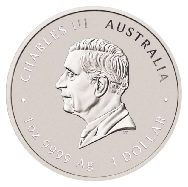 Серебряная монета Австралии Год Змеи с пометкой дракона от Perth Mint 2025. Тираж 30 000 - изображение 2