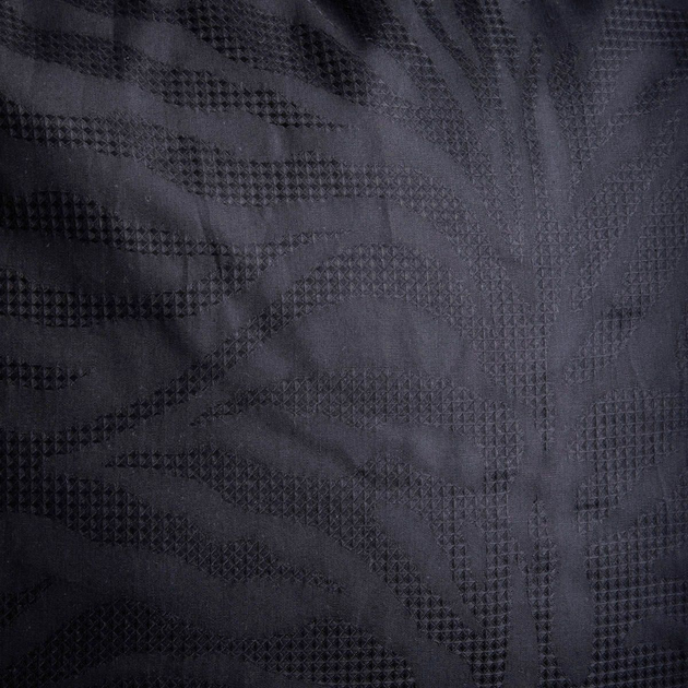 Komplet pościeli Homla Lyra Poszewka na pościel 160 x 200 cm +2 poszewki na poduszki 50 x 60 cm bawełniany żakardowy Czarny (5906496701351) - obraz 3