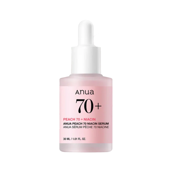 Матуюча сироватка Anua Peach 70% Niacinamide Serum з персиком і ніацинамідом 30 мл - Фото 1 Матуюча сироватка Anua Peach 70% Niacinamide Serum з персиком і ніацинамідом 30 мл - зображення 1