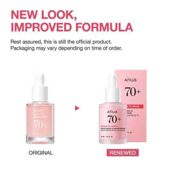 Матуюча сироватка Anua Peach 70% Niacinamide Serum з персиком і ніацинамідом 30 мл - Фото 2 Матуюча сироватка Anua Peach 70% Niacinamide Serum з персиком і ніацинамідом 30 мл - зображення 2