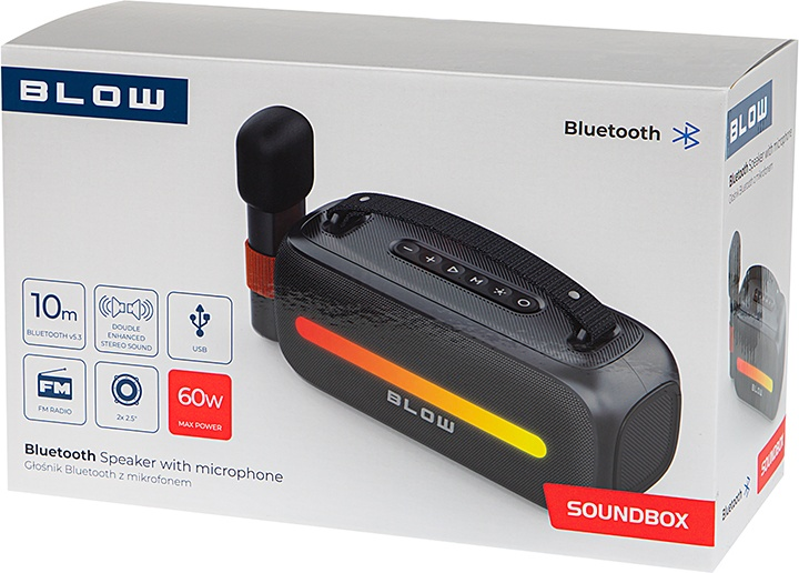 Głośnik przenośny Blow Soundbox (30-357#) - obraz 6