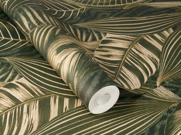 Шпалери Rasch Wall 751826 Золотий/зелений (4000441751826) - зображення 3