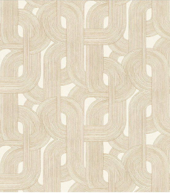 Шпалери RASCH Wall 868111 вініл Золотий/білий/бежевий (4000441868111) - зображення 2