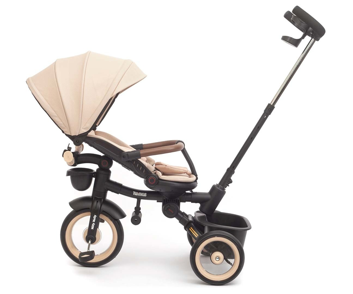 Rowerek trójkołowy Milly Mally Twinkle Beige 6425 (5907090700535) - obraz 5