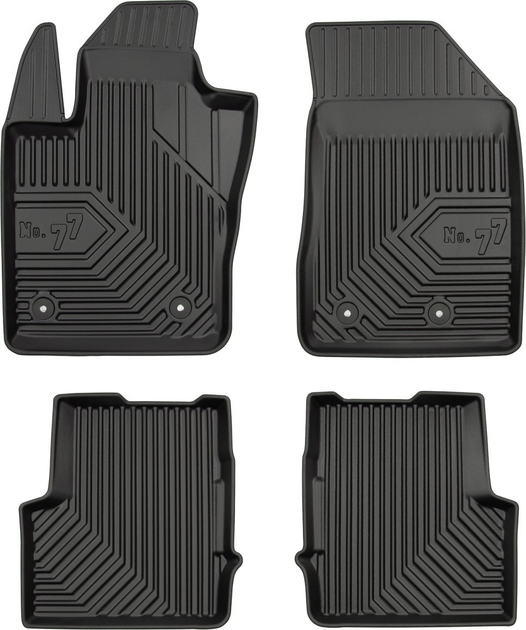 Килимки для автомобіля Frogum Premium 77 для Fiat 500X 4 шт (5902643440692) - зображення 1