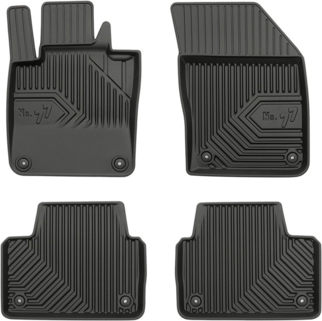 Dywaniki samochodowe Frogum Premium 77 do Volvo S60 / V60 4 szt 77407824 (5902643441118) - obraz 1