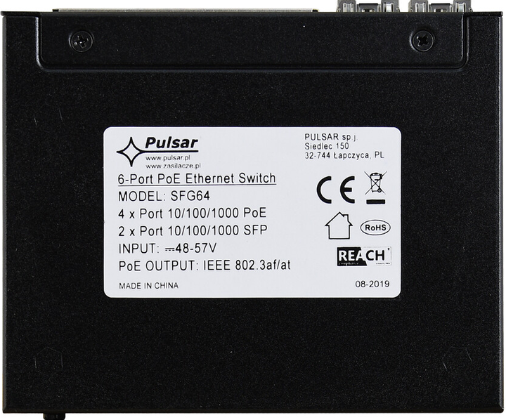 Комутатор Pulsar SFG64 (5902135317082) - зображення 6