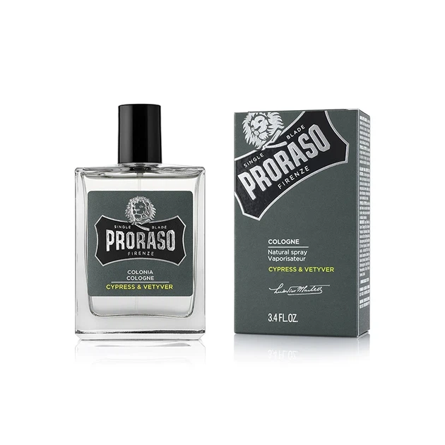 Одеколон Proraso Cypress & Vetyver Cologne 100 мл - Фото 1 Одеколон Proraso Cypress & Vetyver Cologne 100 мл - изображение 1