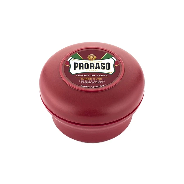 Мило для гоміння Proraso Red (New Version Super Formula) 150 мл - Фото 1 Мило для гоміння Proraso Red (New Version Super Formula) 150 мл - зображення 1