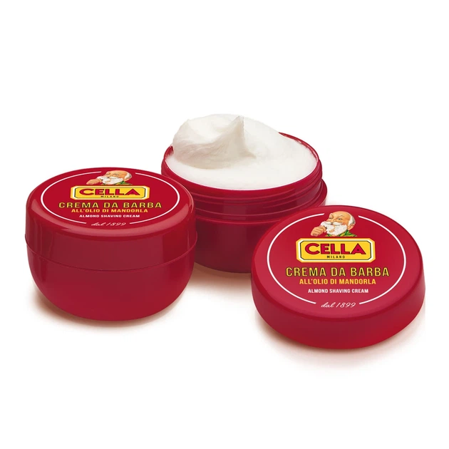 Крем для Гоління Cella Crema Da Barba з Олією Мігдалю 150 мл - зображення 2