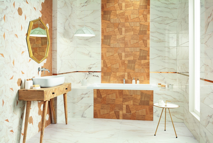 Płytki Tubadzin Flare White 60.8 x 30.8 x 1 cm 6 szt (2190001617371) - obraz 2