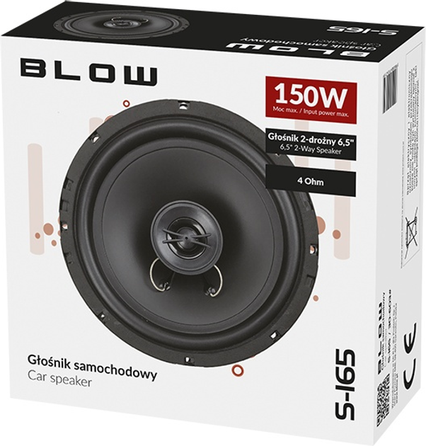 Głośnik samochodowy Blow S-165 6.5" (30-603#) - obraz 3