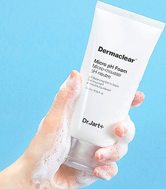 Pianka do mycia twarzy Dr.Jart+ Dermaclear Micro pH nawilżająca 120 ml (8809933611657) - obraz 3