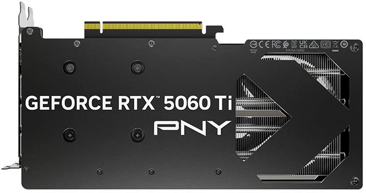 Видеокарта PNY PCI-Ex GeForce RTX 5060 Ti OC 16GB GDDR7 (128bit