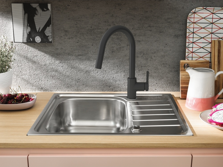 Кухонний змішувач Franke Lina J 115.0626.055 Онікс - зображення 4