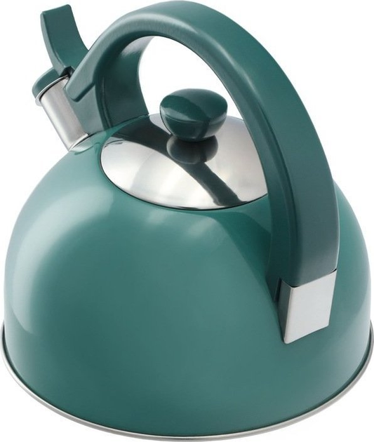 Czajnik nierdzewny Kadax Vasto z gwizdkiem zielony 1.7 l (5903699469323) - obraz 6