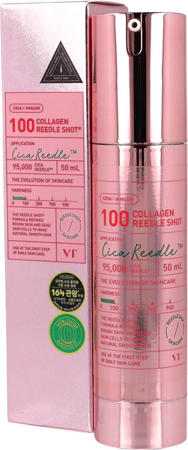 Booster do twarzy VT Cosmetics Collagen Reedle Shot 100 kolagenowe z mikroigłami 50 ml (8803463003692) - obraz 2