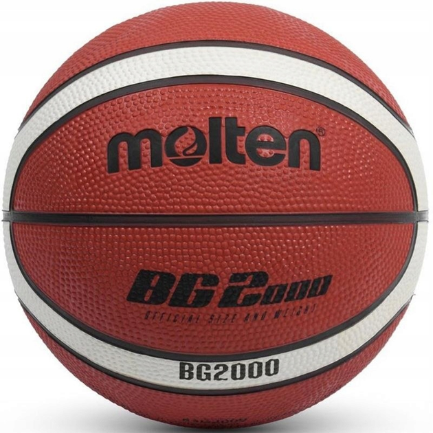 Piłka koszykowa Molten B3G2000 rozmiar 3 (4905741849559) - obraz 1