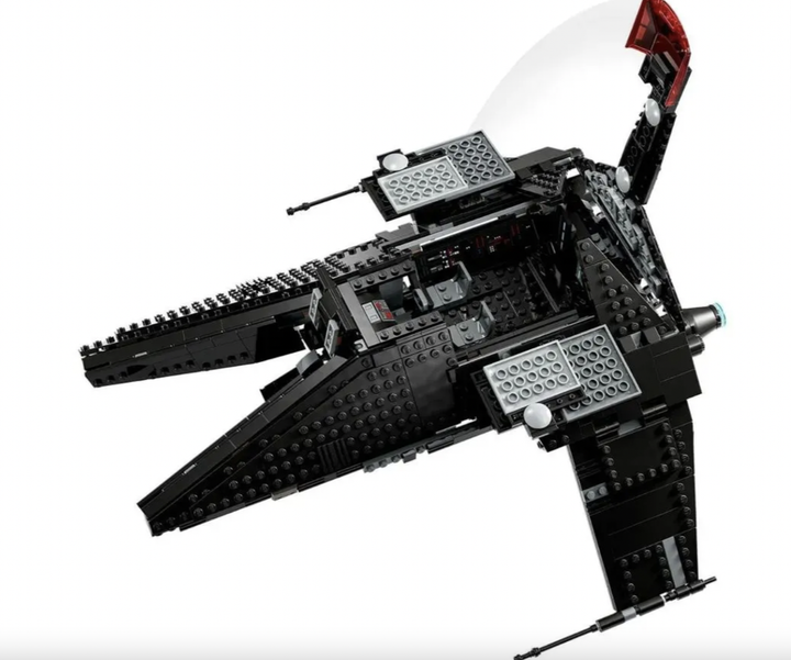 Конструктор STAR WARS Инквизиторский истребитель - 969 деталей, звездолет из Звездных войн с минифигурками, боевой корабль - изображение 6