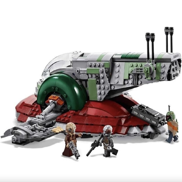 Конструктор STAR WARS Slave I (Раб I) — 1007 деталей, космический корабль Бобы Фетта, большой набор для детей 14+ - изображение 2