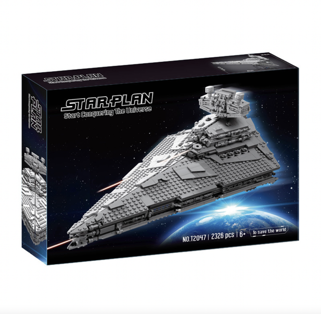 Конструктор Star Wars Имперский звездный истребитель 2326 деталей, космический корабль истребитель - изображение 3