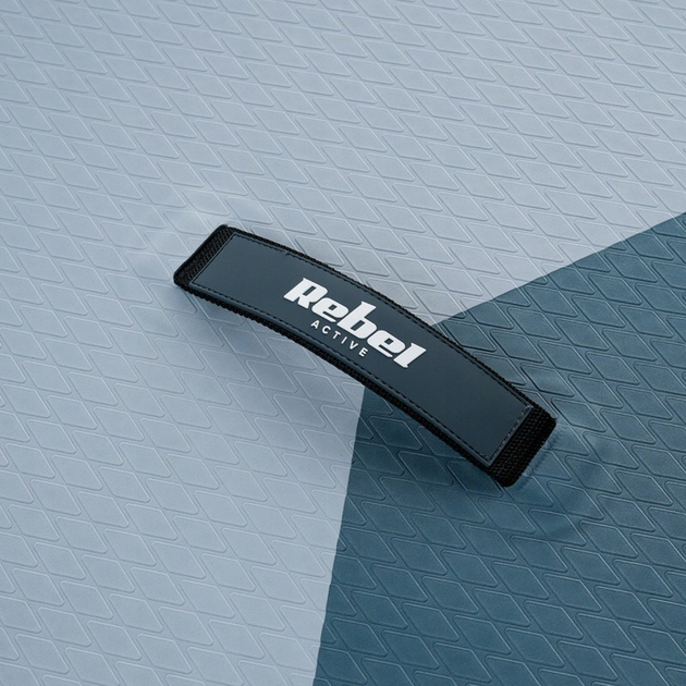 Nadmuchiwana deska SUP Rebel ACTIVE 350 x 81 x 15 cm z wiosłem, pompką i torbą do przechowywania niebieska RBA4500 (5901890120166) - obraz 12