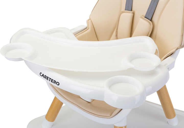 Стільчик для годування Caretero Tuva Beige (5903076306692) - зображення 4