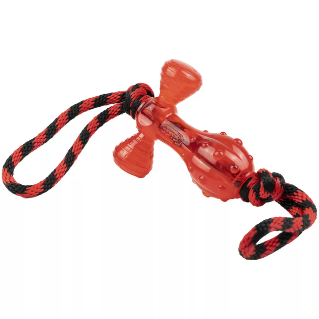 Іграшка для собак AquaEl Comfy Strong Dog Молоток + мотузка 6,5 см (5905546315821) - зображення 3