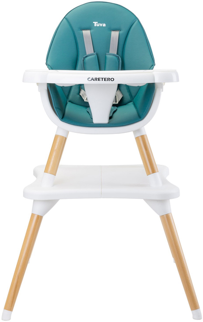 Стільчик для годування Caretero Tuva Темно-зелений (5903076306678) - зображення 3
