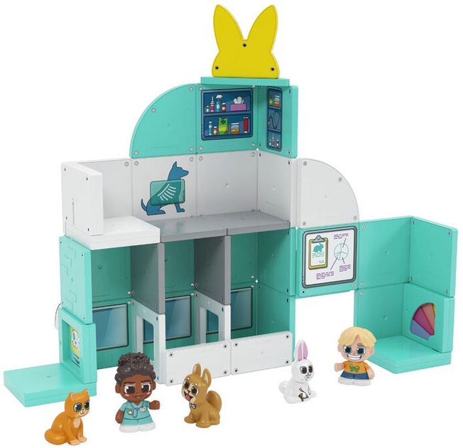 Zestaw zabawek Tile Town Pet Clinic 90306 (630996820698) - obraz 2