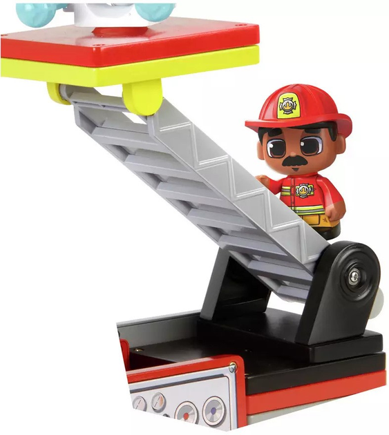 Zestaw zabawek Tile Town Fire Truck 90314 (630996820810) - obraz 7