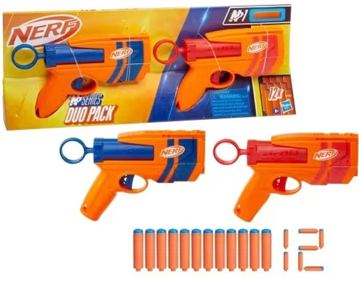 Zestaw zabawek Hasbro Nerf N Series Duo Pack G1492EU40 (5010996303073) - obraz 1