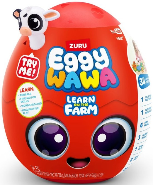 Zabawka Zuru Toys Eggy Wawa Surprise 15102 (4894680033726) - obraz 1