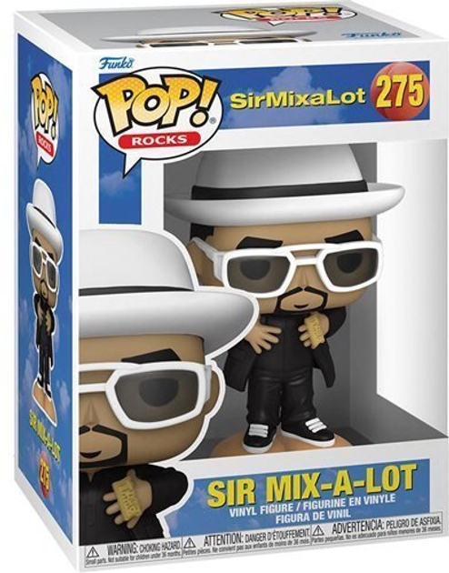 Figurka Funko Pop Sir Mix A Lot 10 cm 54312 (889698543125) - obraz 1